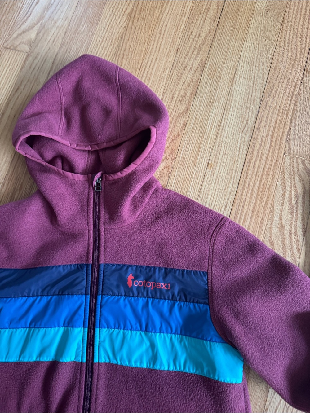 Cotopaxi zip up hoodie